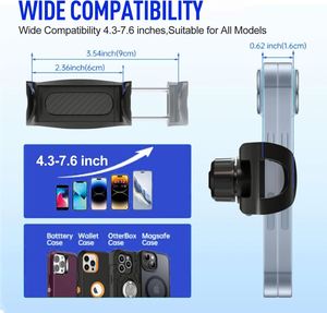Soporte Universal para Teléfono de Coche ODM/OEM con Logotipo Personalizado, Soporte Giratorio de 360 Grados para Teléfono de Coche, para Regalo Promocional, Base para Teléfono de Automóvil - Product Image 4