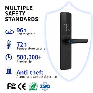 Cerradura Inteligente para Puerta de Madera S6-ZM con Gestión Remota, Cobro de Renta, Código Temporal TTLock, Entrada sin Llave, para Apartamentos y Hoteles - Product Image 4