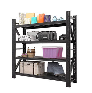 חנות מדפים קרה פלדה מגולגל 5 ברמה המוסך מדפים יחידות הגנת קורוזיה אבקת מצופה מדף מחסן - Product Image 1