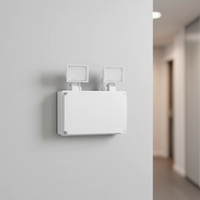 Projecteur LED d'urgence extérieur étanche IP65 1000LM avec batterie de secours de 3 heures pour la sécurité en cas de panne de courant