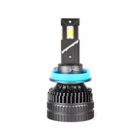 Systèmes d'éclairage automobile 200W 6500K, ampoule LED H4, H1, H3, H7, H11, phare de voiture LED 40000LM, kit de phares LED 9005, 9006