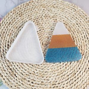 Moldes de Silicona Hechos a Mano Kingnoo para Manualidades, Moldes para Posavasos de Forma Irregular, X0072 - Product Image 3