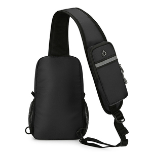 Bolso bandolera de diseñador para hombre y <span class=keywords><strong>mujer</strong></span>, mochila de hombro, Mini bandolera antirrobo para motocicleta, bolsas de pecho con soporte para bebidas - Product Image 6