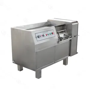 Industrial High Quality Meat Processing Machine Frozen Meat Dicer Beef Mutton Fish Chicken Meat Dicing Machine for Factory