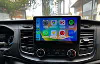 Écran tactile Android 10 pouces Radio stéréo lecteur DVD vidéo de voiture pour Ford transit 2021 4G Wifi GPS Navigation Carplay