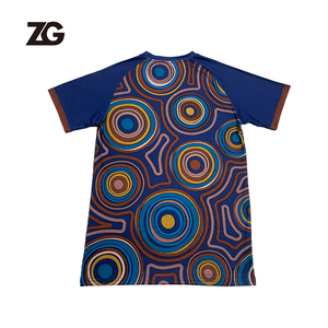 Kaus lengan pendek cetak logo kustom/Kaus katun imitasi uniseks desain baru - Product Image 2