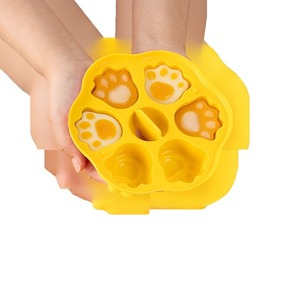 Modello per Alimenti Complementari per Neonati in Silicone Alimentare Resistente alle Alte Temperature Ecologico Riutilizzabile a Forma di Orsetto - Product Image 5