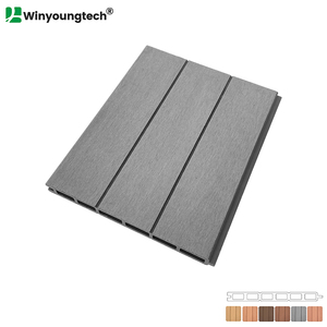 Trung Quốc nhà máy WPC hàng rào tấm riêng tư hàng rào vườn chống temite vườn sử dụng Gỗ nhựa composite hàng rào - Product Image 4