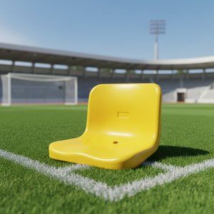 Asientos de Plástico de Polietileno Resistentes a los Rayos UV para Estadios, Asientos Tipo Cubeta para Arenas Deportivas, Respaldo Mediano, Plegables, Uso Interior/Exterior - Product Image 4