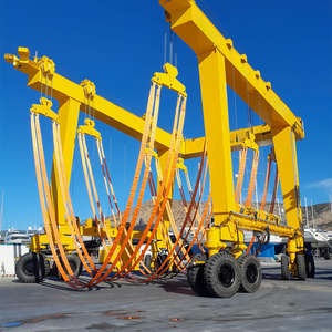 100 Tonnen Mobile Boat Travel Lift Portalkran für Werft-und Yacht-Hebebühnen - Product Image 3