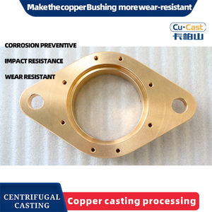 Piezas de repuesto de cobre de placa de latón de procesamiento industrial personalizables CuSn6Zn6Pb3 sellos deslizantes para aplicaciones metalúrgicas - Product Image 2