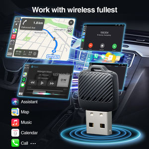 <span class=keywords><strong>Mini</strong></span> Dongle USB Sans Fil 2-<span class=keywords><strong>en</strong></span>-1 JMC CarPlay et Android Auto avec Contrôle au Volant et Appel BT pour Voiture <span class=keywords><strong>Golf</strong></span> Skoda - Product Image 6