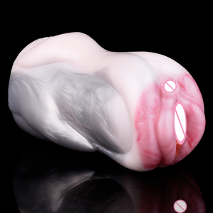 Drop Shipping Animal Masturbación masculina para hombres Doble canal Bolsillo Coño Fantasía Animal Juguetes sexuales - Product Image 3