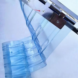 Rideaux de porte pour entrepôts frigorifiques en gros, imperméables et anti-poussière, tailles personnalisées et services de dé<span class=keywords><strong>coupe</strong></span> disponibles. - Product Image 1