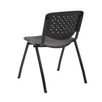 Chaise d'entraînement pliable ergonomique empilable en plastique, moderne et écologique, pour entrepôt et école, vente en gros