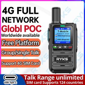 Walkkies Talkies 4G Walkie Talkie 5000Km Radio de dos vías Set inalámbrico al aire libre No para Zello Baofeng Uv 5R Quansheng - Product Image 3