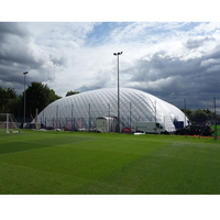 Cupola Sportiva Gonfiabile Jiecheng Modello 124 in PVC PVDF a Triplo Strato Impermeabile Oltre 3000mm per Calcio, Tennis, Padel e Multisport