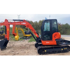 Basso prezzo usato Kubot KX155 escavatore originale giappone 5.5Ton 5Ton Mini cingolo scavatore buone condizioni per la vendita a Shanghai - Product Image 2