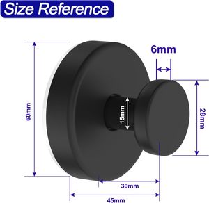 Ganchos de succión de pared para ventana de baño, de cedro, con puerta de vidrio negro mate, colgadores de toallas extraíbles, estante de almacenamiento - Product Image 2