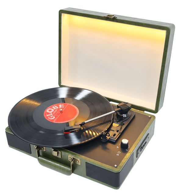 Vintage Gramophone Style Record Player Antique Living Room Decor European Classic Retro Turntable for Home Decoration & Gift