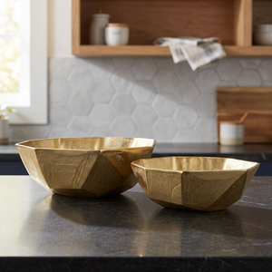 Multipurpose Handmade Brass Serving <b>Bowl</b> Modern Polished Durable Lightweight Dishwasher Safe Home Kitchen Decor - Product Image 2