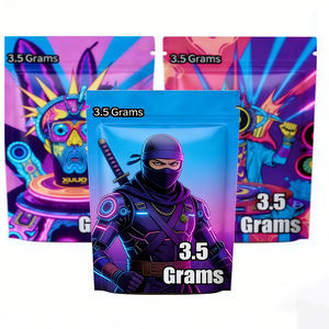 Bolsas de Papel de Aluminio y Poliéster con Logotipo Personalizado, Impresas, con Cierre Hermético, Resistentes al Olor, de 3.5g, 100 Unidades - Product Image 6