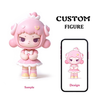 Figurines PVC personnalisées, jouets mascotte d'entreprise, boîtes mystères, poupées, objets de collection de personnages, développement personnalisé, directement de l'usine