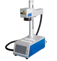 Machine de marquage laser à fibre de bureau Q7 20W-100W Raycus JPT EZCAD pour la gravure de logos et codes QR sur métal et bijoux