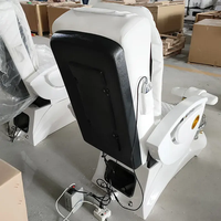 Chaise de bain spa pour les pieds de luxe personnalisée bon marché en gros chaise de massage pédicure rose pour salon de manucure
