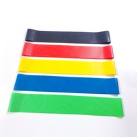 Bandas Elásticas de Resistencia Nuevas al por Mayor, Bandas de Yoga para Ejercicio, Gimnasio, Fitness en Casa, Mini Bandas de Estiramiento para Entrenamiento Unisex