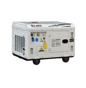 8kw 10kva 198F engine DG11000SE silent diesel generators air cooled genset price