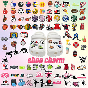 Promotions : Breloques <span class=keywords><strong>de</strong></span> <span class=keywords><strong>chaussures</strong></span> en silicone pour garçons et filles, accessoires <span class=keywords><strong>de</strong></span> <span class=keywords><strong>danse</strong></span>, <span class=keywords><strong>de</strong></span> baskets et <span class=keywords><strong>de</strong></span> sabots, décorations <span class=keywords><strong>de</strong></span> <span class=keywords><strong>chaussures</strong></span> en gros, cadeaux - Product Image 1