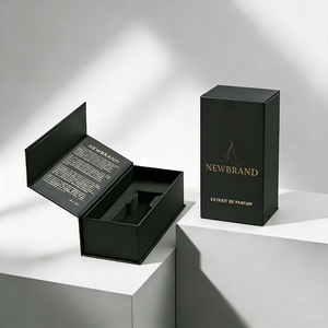 Caja de Embalaje para Perfumes Personalizada con Cierre Magnético Estilo Libro y Logotipo en Relieve, Perfecta para Sets de Regalo de Lujo - Product Image 2