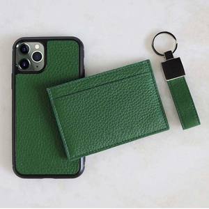 Nouveau Logo personnalisé de luxe <span class=keywords><strong>TOGO</strong></span> pleine fleur en cuir de vachette véritable <span class=keywords><strong>housse</strong></span> de téléphone pour Iphone 12 13 14 15 Pro Max 14 Plus - Product Image 3