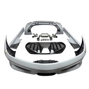 ชุดแต่งคาร์บอนไฟเบอร์บางส่วนสำหรับแปลงโฉมรถยนต์ เหมาะสำหรับ Ferrari F430 กันชนหน้าและหลัง ท่อไอเสีย สเกิร์ตข้าง อะไหล่รถยนต์ - Product Image 1