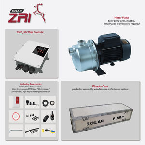 Bomba de Agua Solar Sumergible ZRI Económica de Alta Presión 2200W con Motor DC sin Escobillas de Aluminio y Hierro Fundido para Uso Doméstico - Product Image 5