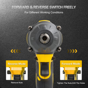 Professionele Powermoersleutel Draadloze Moersleutel 350n Koppel <span class=keywords><strong>Output</strong></span> Grote Verlichtingsgebied Duurzame Constructie - Product Image 3