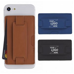 Tarjetero de Aluminio Delgado para Hombre con Correa para Dedo, Novedoso, para Cartera, Funda de Teléfono y Tarjeta de Identificación - Product Image 1