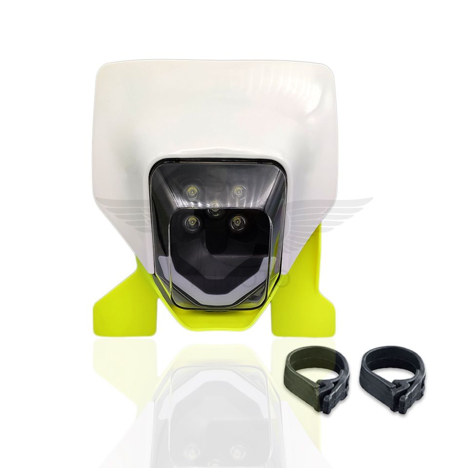 White Yellow Housing