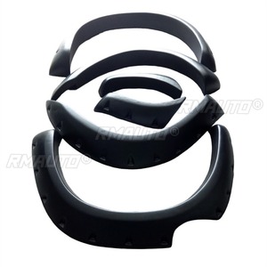 Molduras de rueda para coche, embellecedores de arco de rueda con textura de cuero para Ford RANGER T6 2012-2015, molduras de guardabarros, kit de carrocería - Product Image 5