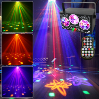 Gobo Offre spéciale Lumière laser LED polychrome RGBW Disco Party DJ Evénement Eclairage pour mariage Bar & Hall Auto Run Sound Activated
