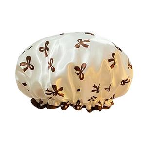 Vente en gros <span class=keywords><strong>de</strong></span> bonnets <span class=keywords><strong>de</strong></span> douche doublement imperméables pour femmes bonnets <span class=keywords><strong>de</strong></span> <span class=keywords><strong>bain</strong></span> imperméables pour la maison bonnets <span class=keywords><strong>de</strong></span> douche pour adultes - Product Image 1