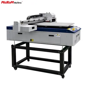 1-4pcs I3200 Heads 6090 Large Format UV Flatbed Printer Machine Wood Correx ACM Acrylic ABS Foam Board Printer