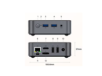 Mini PC Lenovo Baiying AI, style NUC, pour usage commercial et domestique, avec Baiying Claw intégré