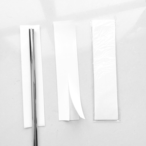 13 pièces/sac 2 "x 10" bandes de bande de poignée de golf, adhésif double face prédécoupé de 0.16mm d'épaisseur pour saisir les clubs de golf - Product Image 3