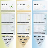 Nouvelles Capsules d'Oxygène au Charbon Actif DETOX GLAM CO2 – Kit Facial 3-en-1 Sérum et Capsules d'Oxygène pour une Peau Rajeunie