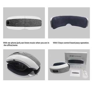 Factory Supply Smart Relax Foldable <b>Vibration</b> Music Warm Hot Compress Massager Eyes Wireless Tool ST-201 Factory Supply Smart Re - Product Image 6