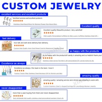 Étiquette en acier inoxydable avec logo personnalisé, pendentif rond, carré, ovale en métal gravé, plaque nominative personnalisée, accessoire de bijouterie, vente en gros