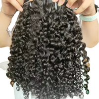 Extensions de cheveux humains indiens vierges 100% pré-collées, ondulées, double trame, double tirage, qualité 10A, grade 8/9, 28 pouces, sans couture