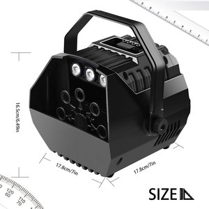 Máy Tạo Bong Bóng Màu Đen Tự Động RGB LED Chuyên Nghiệp Với Bộ Điều Khiển Từ Xa Và Công Suất Cao Tạo Không Khí Mơ Mộng Cho Đám Cưới - Product Image 5